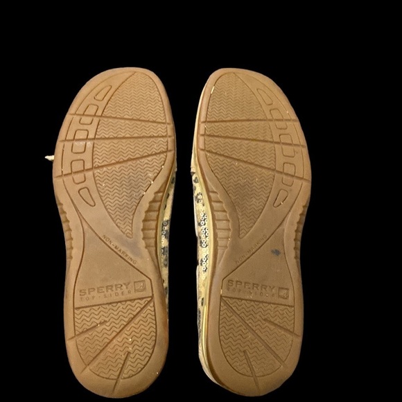 Sperry Topsiders women’s 8M sequence/animal print boat shoes. EXCELLENT LNC - Picture 3 of 7